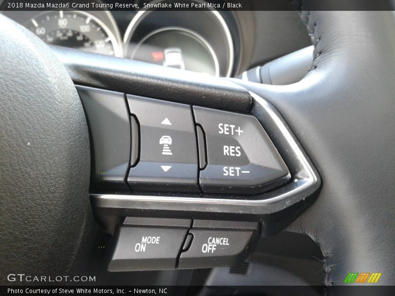 Snowflake White Pearl Mica / Black 2018 Mazda Mazda6 Grand Touring Reserve