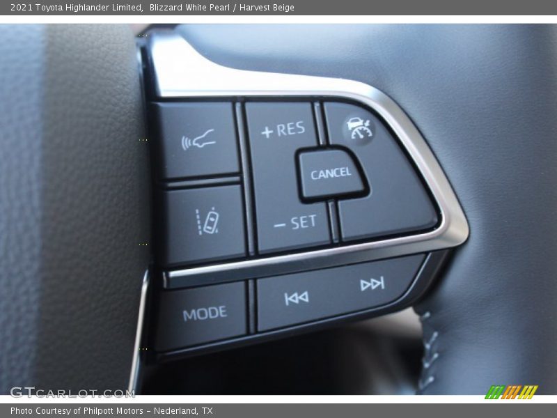 Blizzard White Pearl / Harvest Beige 2021 Toyota Highlander Limited