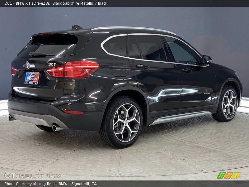Black Sapphire Metallic / Black 2017 BMW X1 sDrive28i