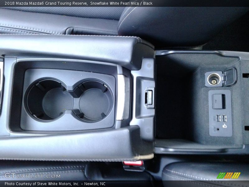 Snowflake White Pearl Mica / Black 2018 Mazda Mazda6 Grand Touring Reserve