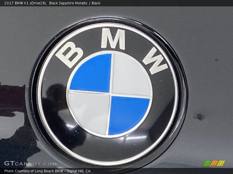 Black Sapphire Metallic / Black 2017 BMW X1 sDrive28i