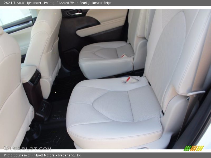 Blizzard White Pearl / Harvest Beige 2021 Toyota Highlander Limited