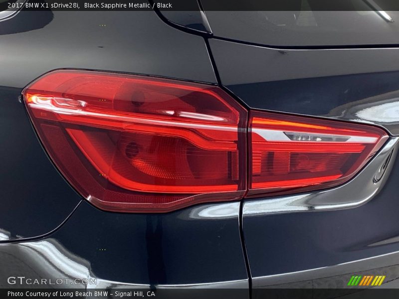 Black Sapphire Metallic / Black 2017 BMW X1 sDrive28i