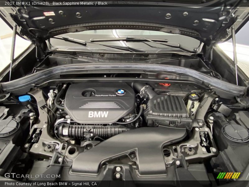 Black Sapphire Metallic / Black 2017 BMW X1 sDrive28i