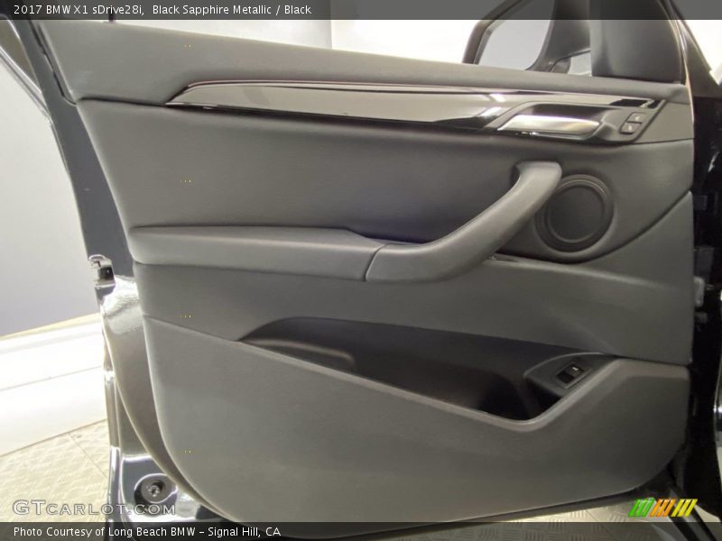 Black Sapphire Metallic / Black 2017 BMW X1 sDrive28i