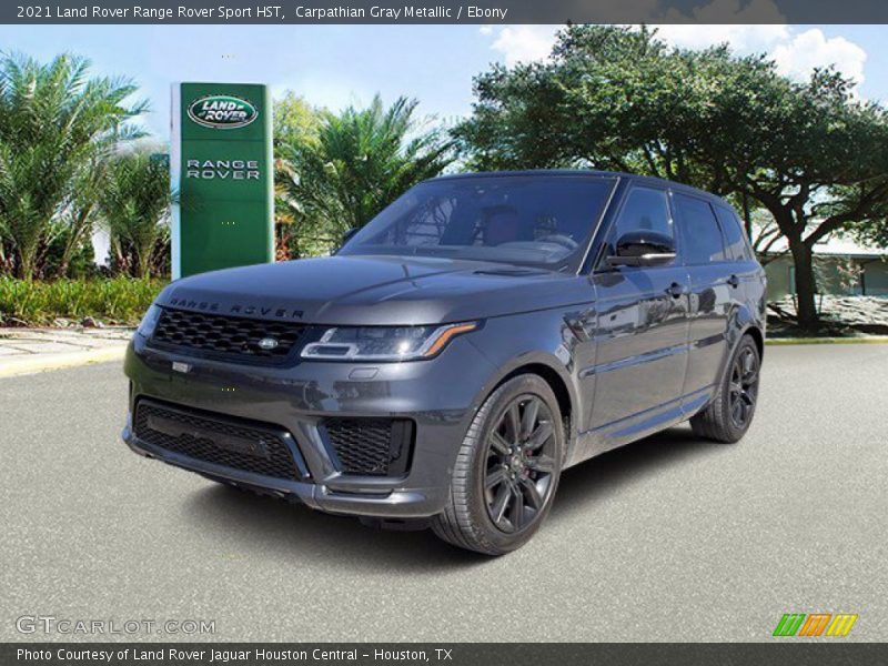 Carpathian Gray Metallic / Ebony 2021 Land Rover Range Rover Sport HST