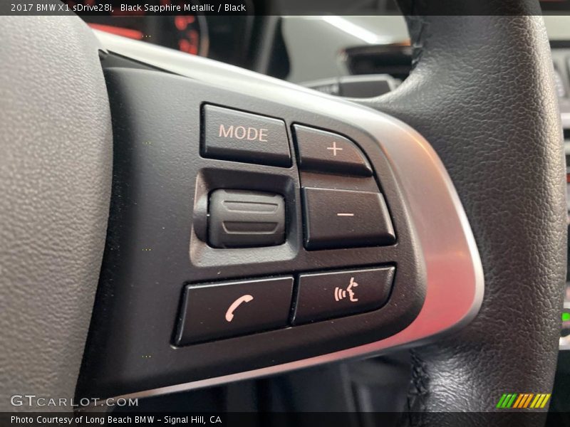 Black Sapphire Metallic / Black 2017 BMW X1 sDrive28i