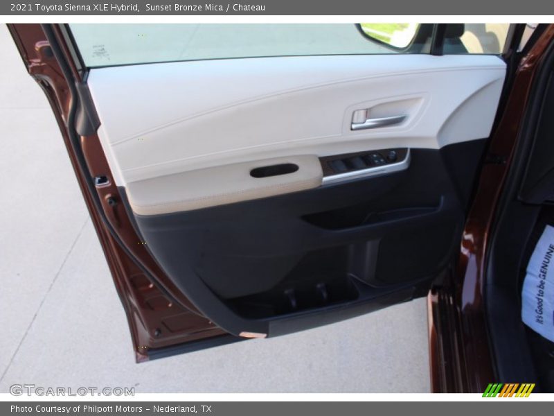 Sunset Bronze Mica / Chateau 2021 Toyota Sienna XLE Hybrid