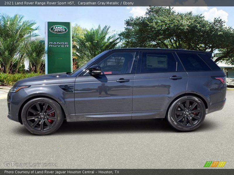 Carpathian Gray Metallic / Ebony 2021 Land Rover Range Rover Sport HST