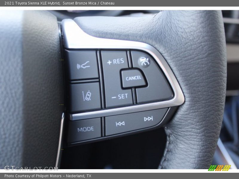 Sunset Bronze Mica / Chateau 2021 Toyota Sienna XLE Hybrid