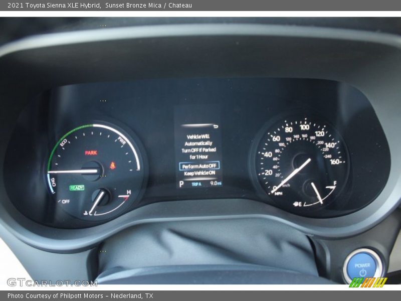  2021 Sienna XLE Hybrid XLE Hybrid Gauges
