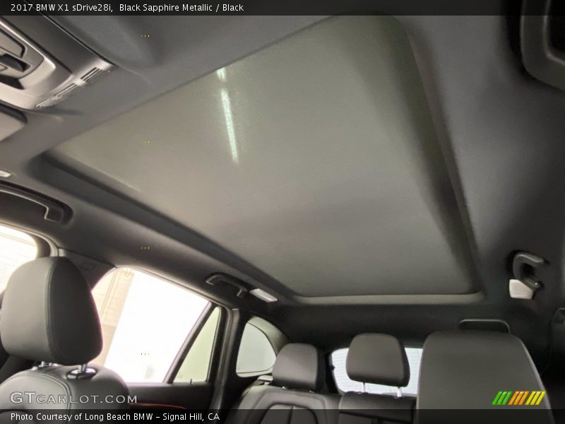 Black Sapphire Metallic / Black 2017 BMW X1 sDrive28i