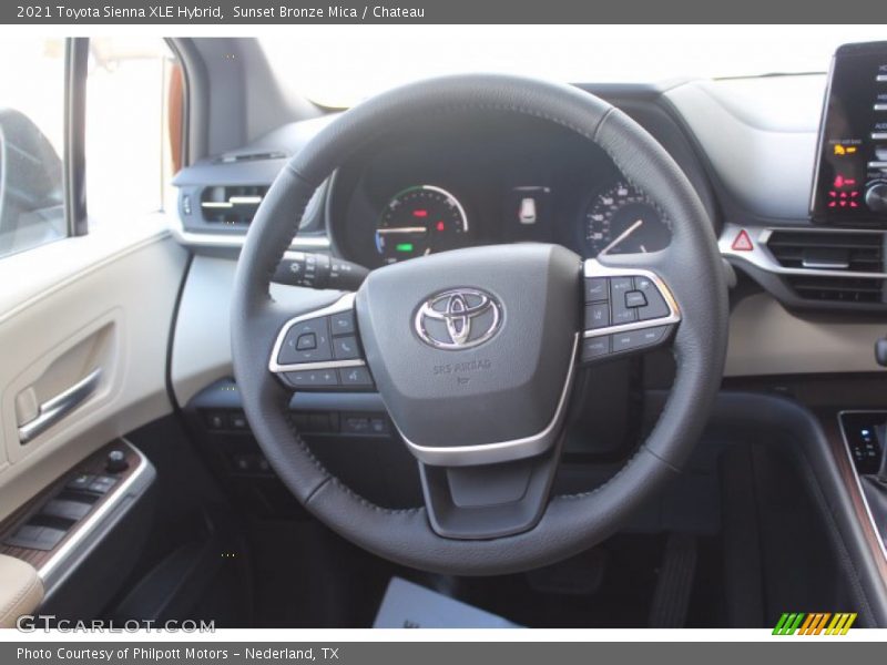  2021 Sienna XLE Hybrid Steering Wheel