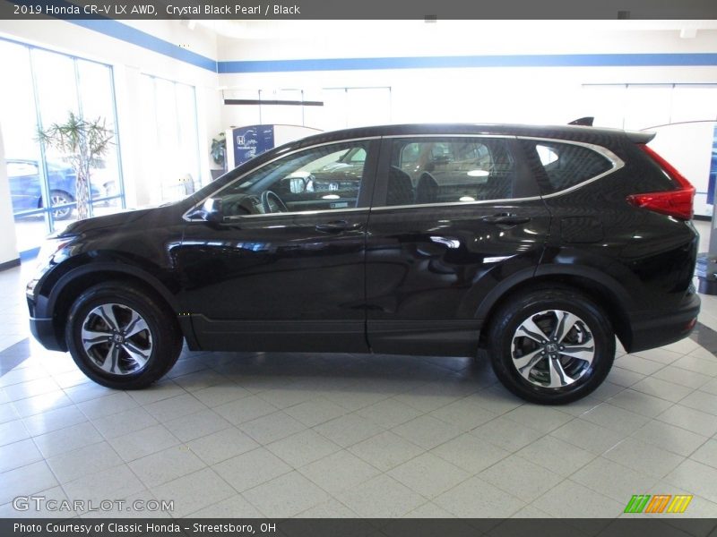 Crystal Black Pearl / Black 2019 Honda CR-V LX AWD