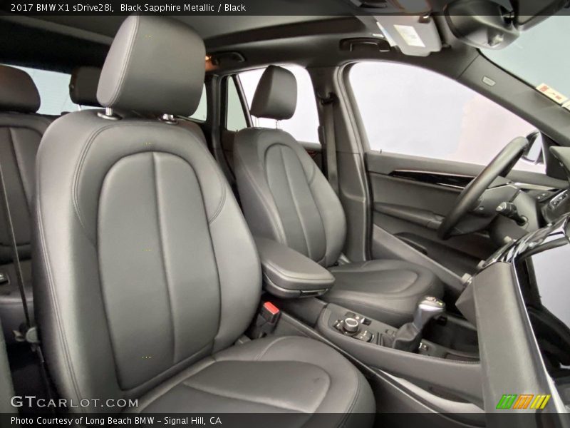Black Sapphire Metallic / Black 2017 BMW X1 sDrive28i