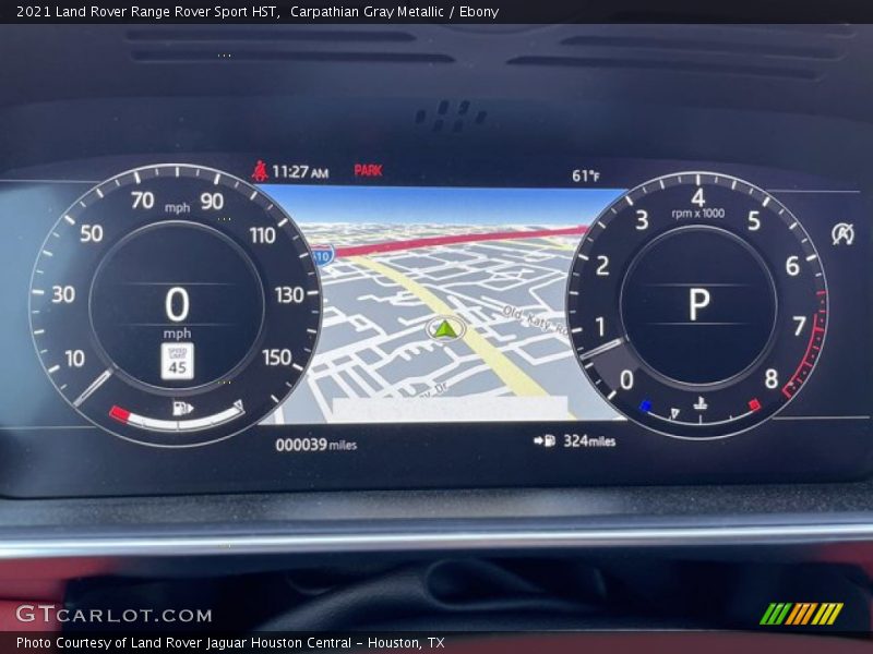 Carpathian Gray Metallic / Ebony 2021 Land Rover Range Rover Sport HST