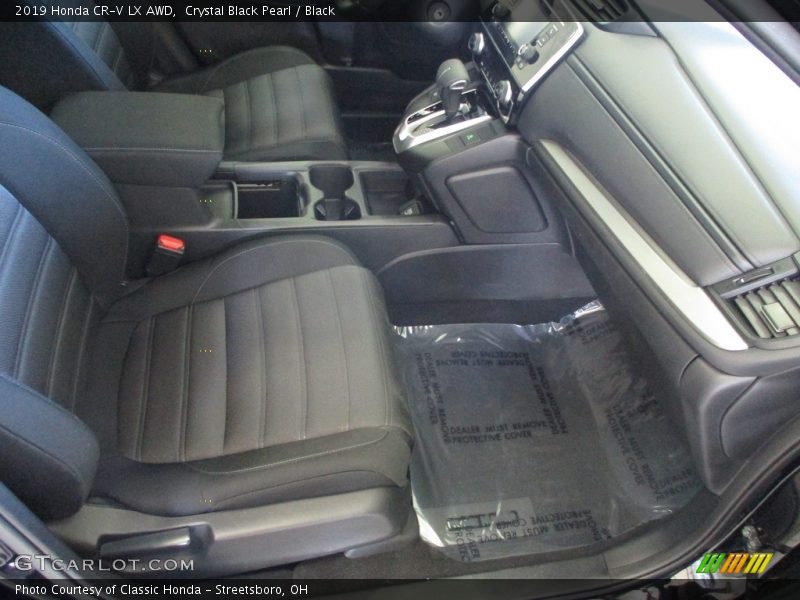 Crystal Black Pearl / Black 2019 Honda CR-V LX AWD