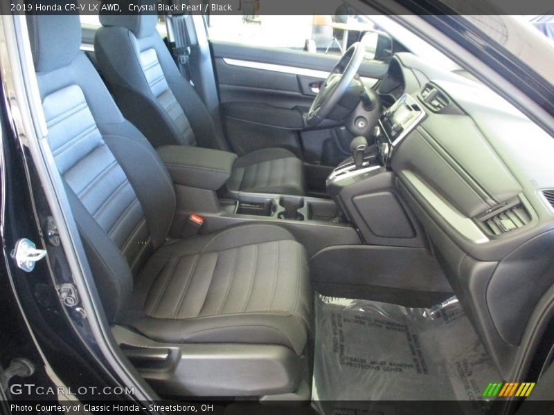 Crystal Black Pearl / Black 2019 Honda CR-V LX AWD
