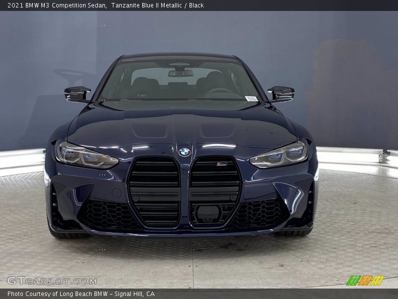 Tanzanite Blue II Metallic / Black 2021 BMW M3 Competition Sedan