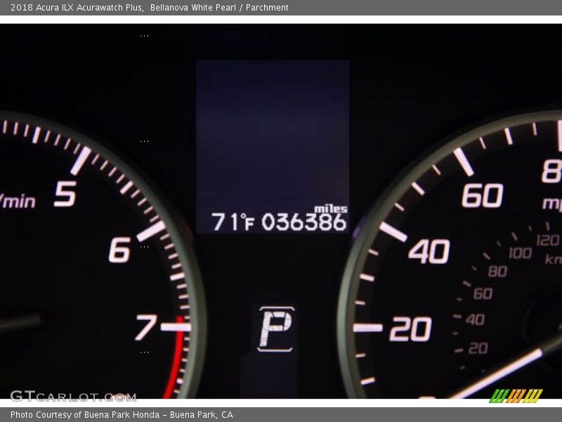 Bellanova White Pearl / Parchment 2018 Acura ILX Acurawatch Plus