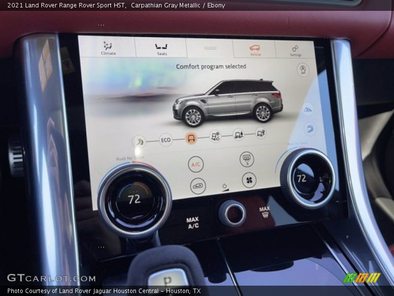Carpathian Gray Metallic / Ebony 2021 Land Rover Range Rover Sport HST
