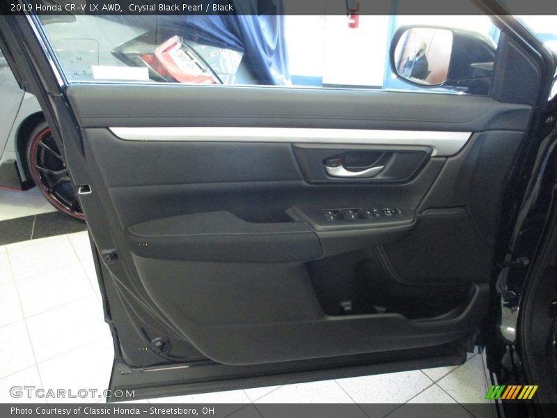 Crystal Black Pearl / Black 2019 Honda CR-V LX AWD