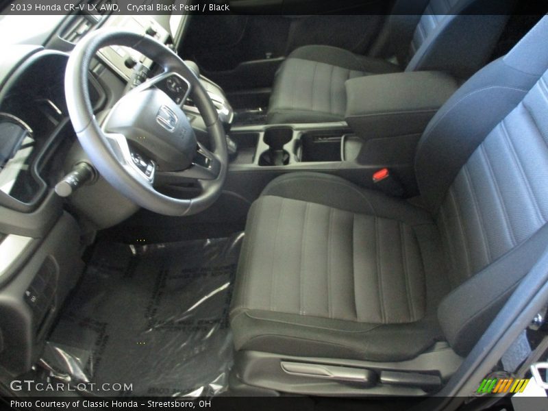 Crystal Black Pearl / Black 2019 Honda CR-V LX AWD
