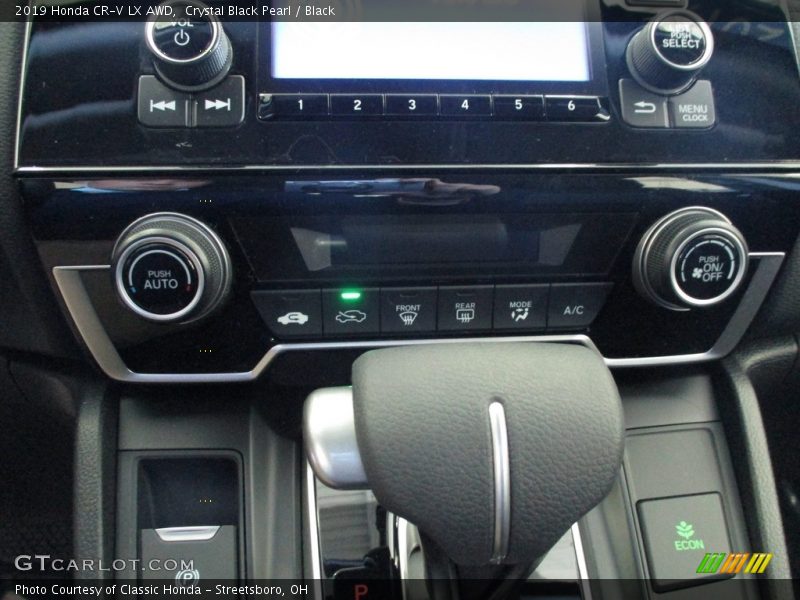 Crystal Black Pearl / Black 2019 Honda CR-V LX AWD