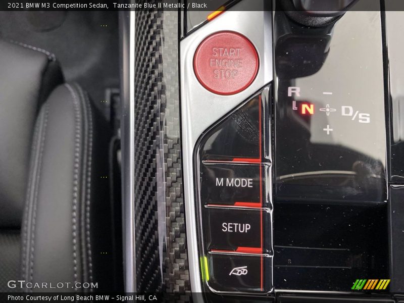 Controls of 2021 M3 Competition Sedan