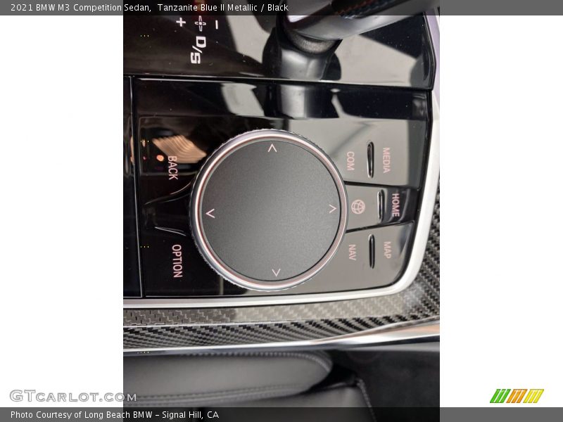 Controls of 2021 M3 Competition Sedan