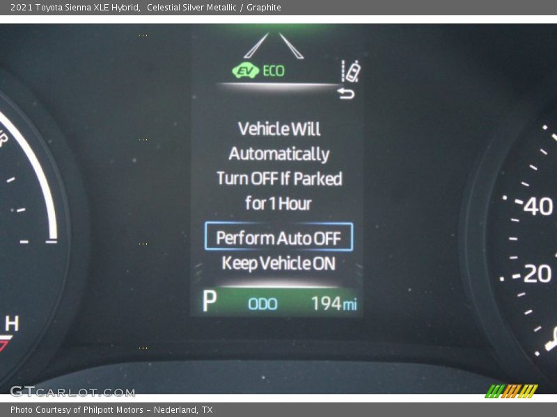 Celestial Silver Metallic / Graphite 2021 Toyota Sienna XLE Hybrid