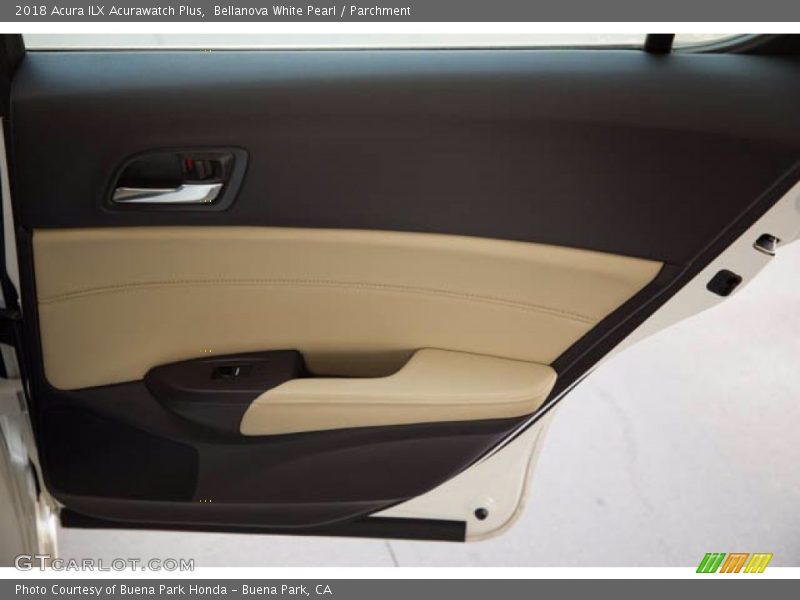 Bellanova White Pearl / Parchment 2018 Acura ILX Acurawatch Plus