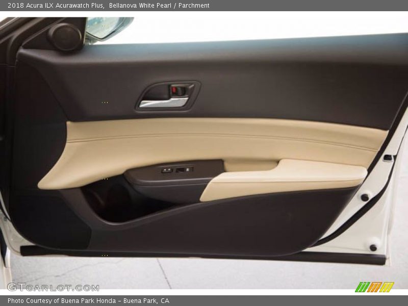 Bellanova White Pearl / Parchment 2018 Acura ILX Acurawatch Plus