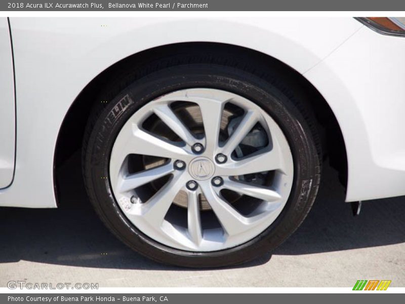 Bellanova White Pearl / Parchment 2018 Acura ILX Acurawatch Plus