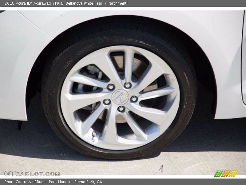 Bellanova White Pearl / Parchment 2018 Acura ILX Acurawatch Plus