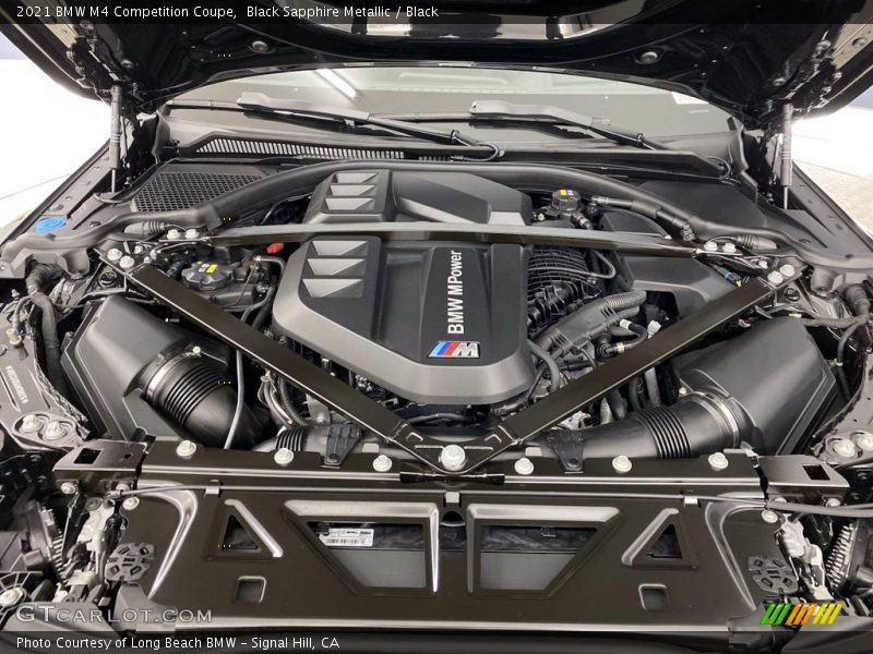  2021 M4 Competition Coupe Engine - 3.0 Liter M TwinPower Turbocharged DOHC 24-Valve Inline 6 Cylinder