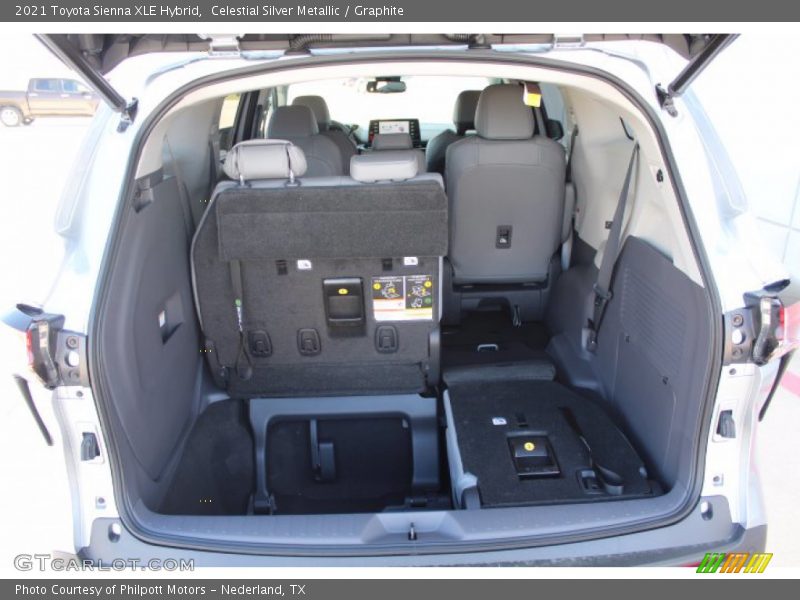 Celestial Silver Metallic / Graphite 2021 Toyota Sienna XLE Hybrid