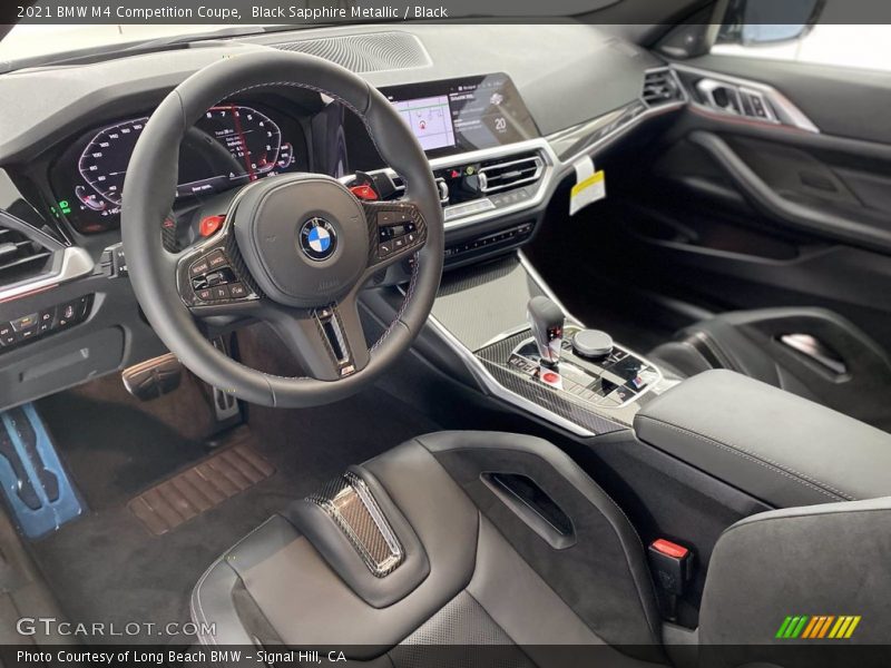  2021 M4 Competition Coupe Black Interior