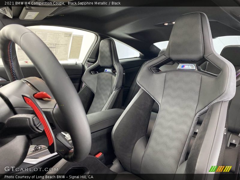 Front Seat of 2021 M4 Competition Coupe