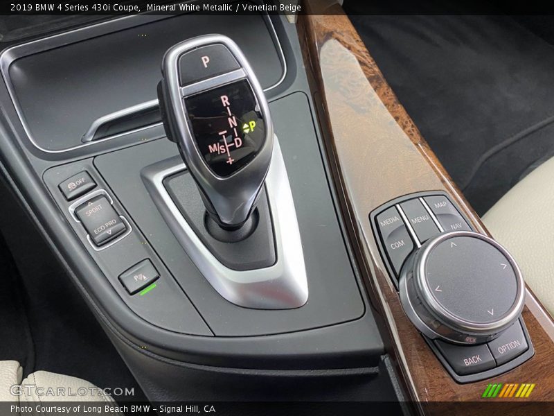 Mineral White Metallic / Venetian Beige 2019 BMW 4 Series 430i Coupe