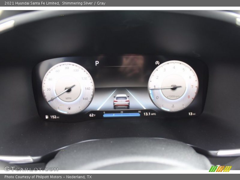 Shimmering Silver / Gray 2021 Hyundai Santa Fe Limited