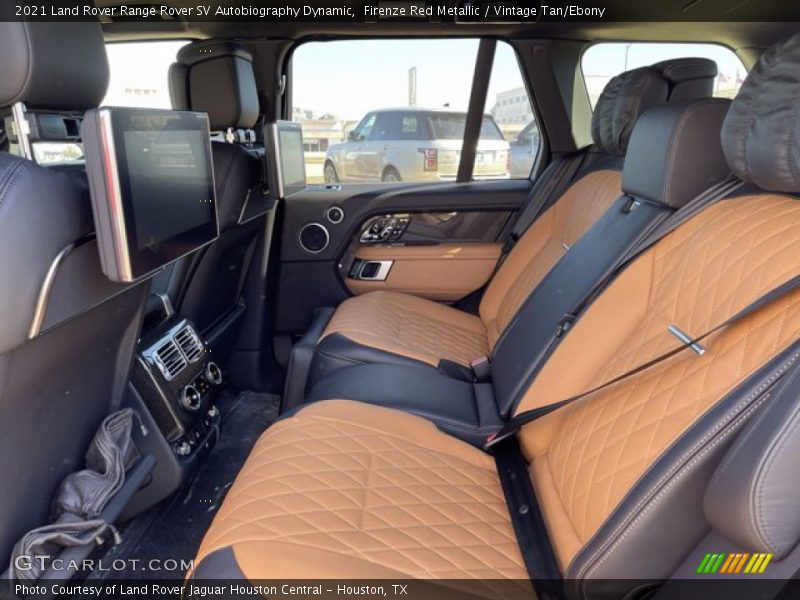 Rear Seat of 2021 Range Rover SV Autobiography Dynamic