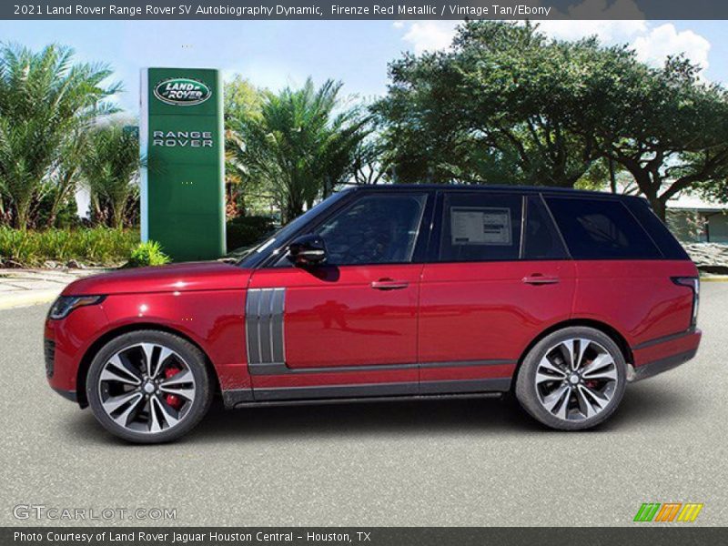Firenze Red Metallic / Vintage Tan/Ebony 2021 Land Rover Range Rover SV Autobiography Dynamic