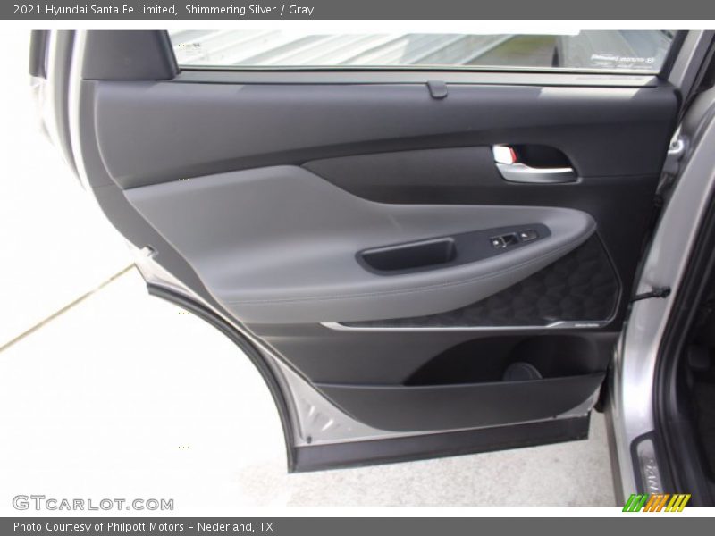 Shimmering Silver / Gray 2021 Hyundai Santa Fe Limited