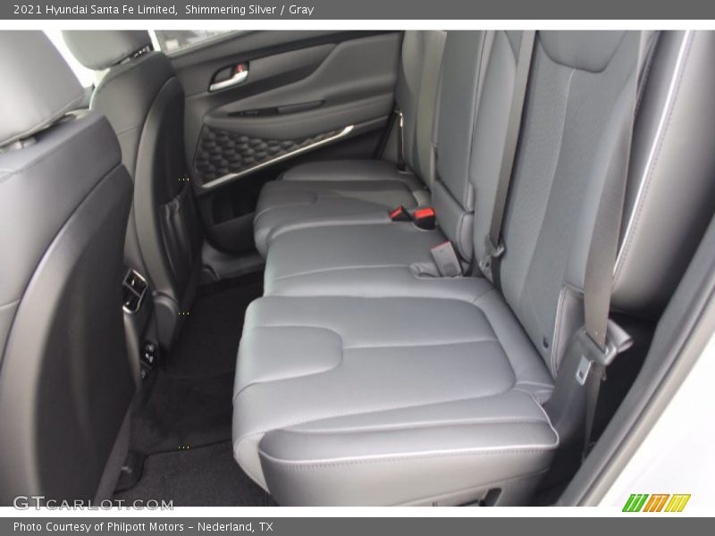 Shimmering Silver / Gray 2021 Hyundai Santa Fe Limited
