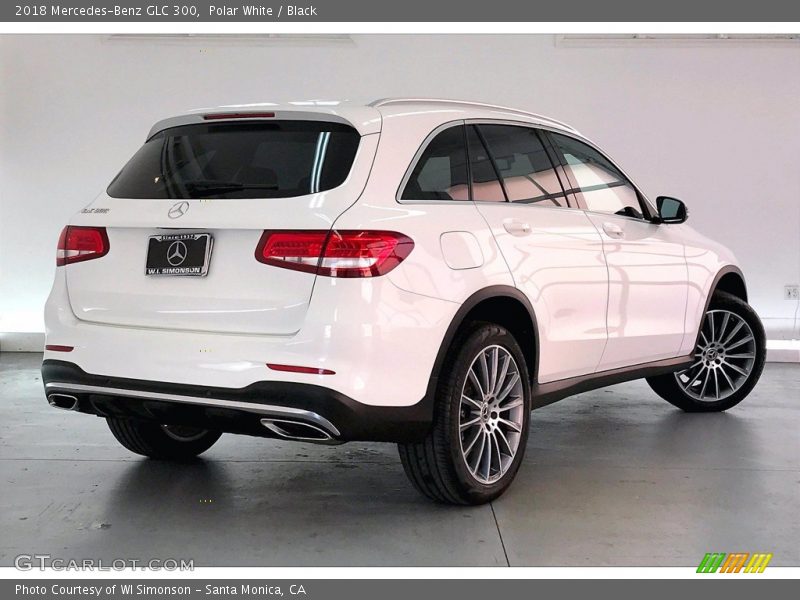 Polar White / Black 2018 Mercedes-Benz GLC 300
