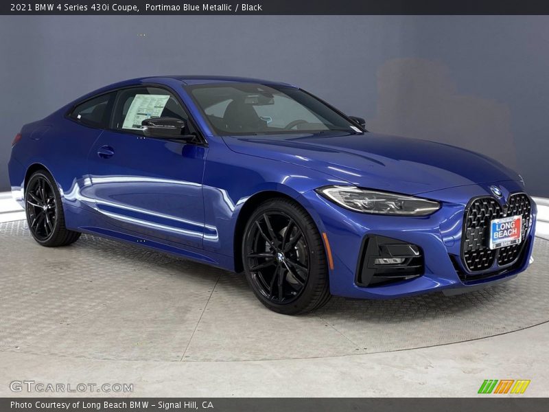  2021 4 Series 430i Coupe Portimao Blue Metallic