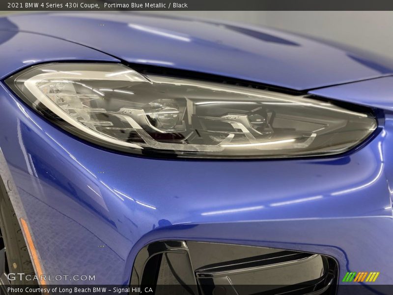 Portimao Blue Metallic / Black 2021 BMW 4 Series 430i Coupe