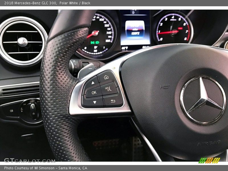 Polar White / Black 2018 Mercedes-Benz GLC 300
