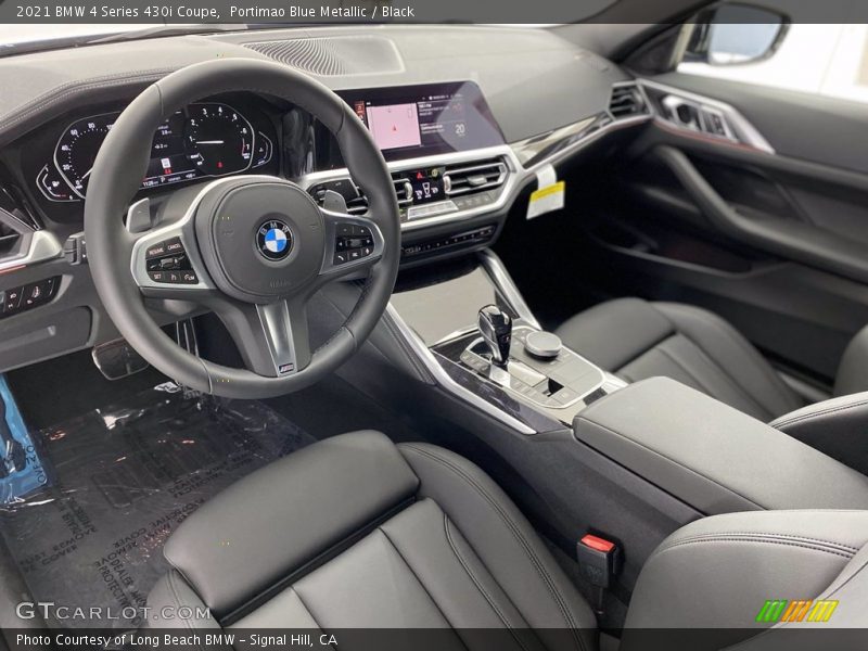  2021 4 Series 430i Coupe Black Interior